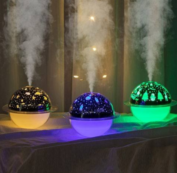 Difuzer Saturn-Lampa Projector Humidifier 250ML