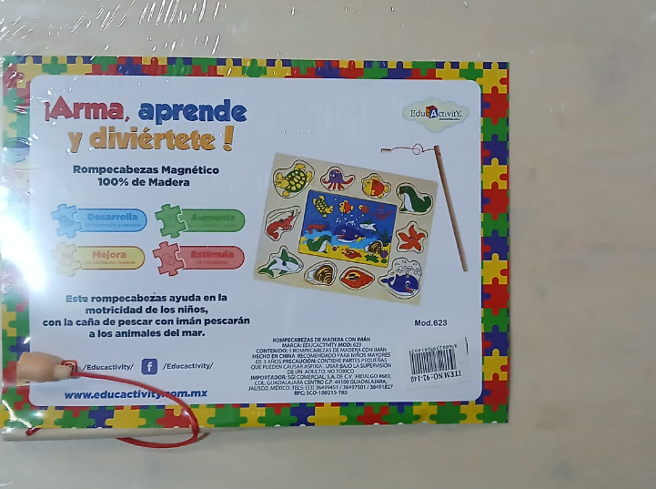 Drvena slagalica životinje MAGNET