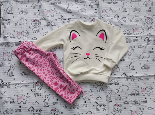 Kompleti za bebe Devojčice WHITE PINK