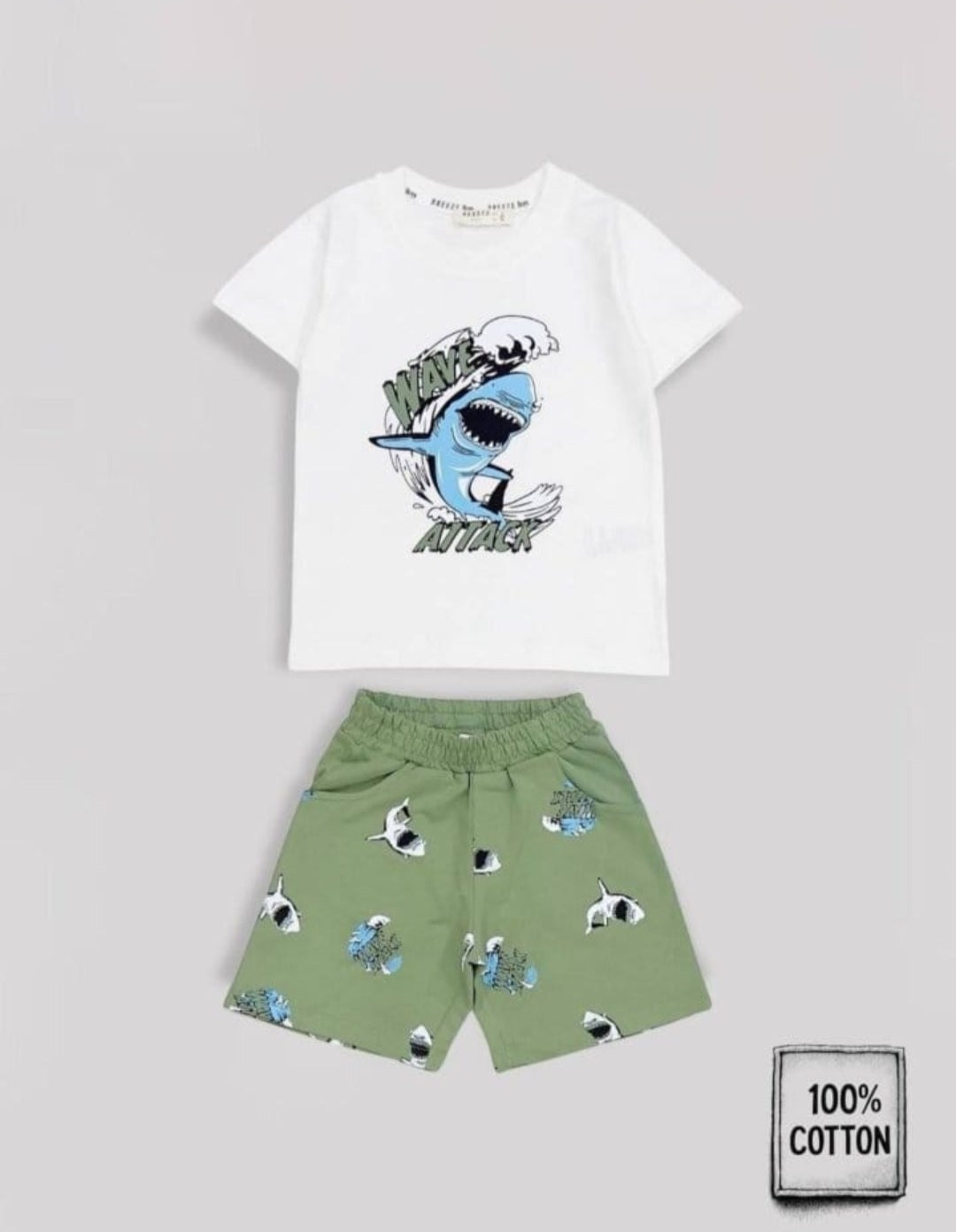 Komplet za dečake Summer Shark w-g