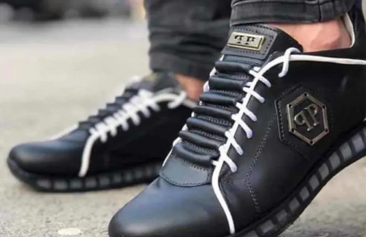 Muške patike Luksuz 04 Philipp Plein Summer BLACK