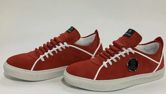 Muške patike Luksuz 18 Philipp Plein summer CASUAL Red
