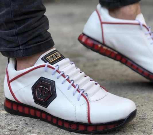 Muške patike Luksuz 25 Philipp Plein SPEED WHITE