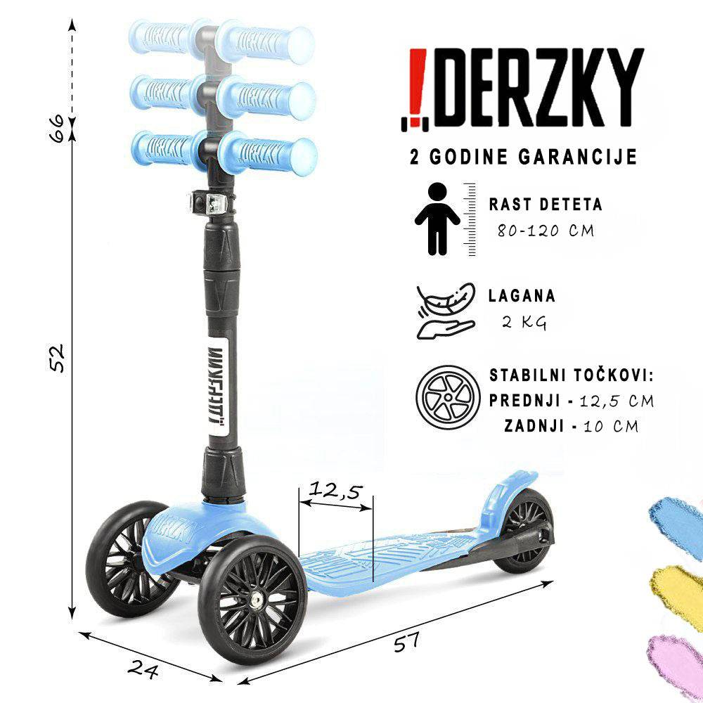 Trotinet Derzkij Baby Style 1-5 godina