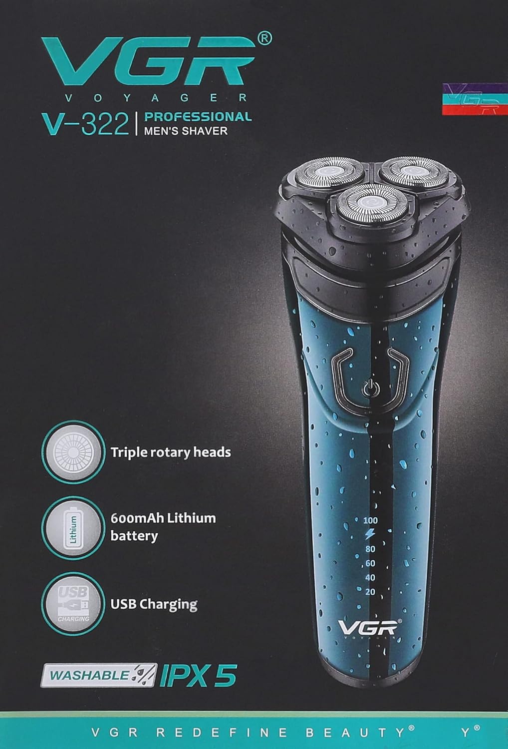 VGR V-322 Magični Električni Brijač